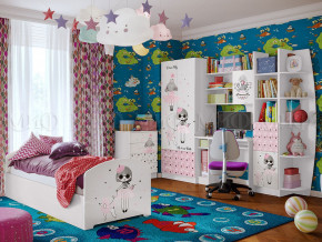 Детская комната Юниор-2 Мальвина в Ревде - revda.magazinmebel.ru | фото