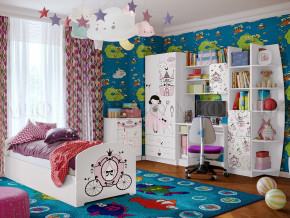 Детская комната Юниор-2 Принцесса в Ревде - revda.magazinmebel.ru | фото