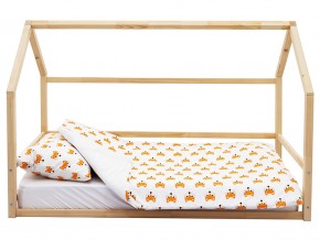 Детская кровать-домик Монтессори Svogen натура в Ревде - revda.magazinmebel.ru | фото - изображение 2