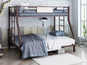 Двухъярусная кровать Гранада 140 коричневый в Ревде - revda.magazinmebel.ru | фото