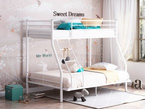 Двухъярусная кровать Гранада-2 140 белая в Ревде - revda.magazinmebel.ru | фото