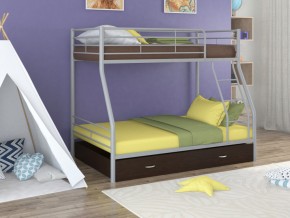 Двухъярусная кровать Гранада 2 Я Серая в Ревде - revda.magazinmebel.ru | фото