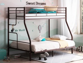 Двухъярусная кровать Гранада-3 140 коричневый в Ревде - revda.magazinmebel.ru | фото