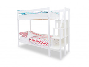 Двухъярусная кровать Svogen белый в Ревде - revda.magazinmebel.ru | фото - изображение 1