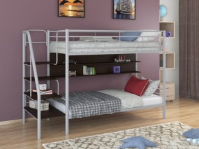 Двухъярусная кровать Толедо П Серый-Венге в Ревде - revda.magazinmebel.ru | фото - изображение 1
