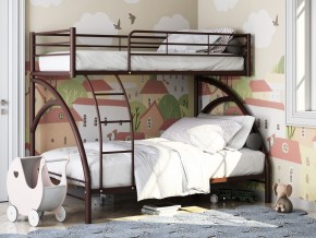Двухъярусная кровать Виньола 2 Коричневая в Ревде - revda.magazinmebel.ru | фото
