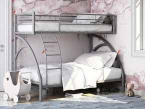 Двухъярусная кровать Виньола 2 Серая в Ревде - revda.magazinmebel.ru | фото