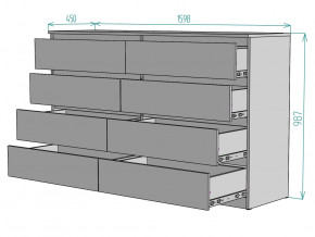 Комод Мальта K113 в Ревде - revda.magazinmebel.ru | фото - изображение 3