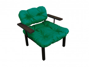 Кресло Дачное зелёная подушка в Ревде - revda.magazinmebel.ru | фото