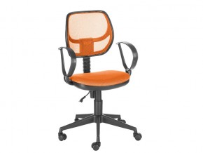Кресло компьютерное Флеш Рондо оранжевое в Ревде - revda.magazinmebel.ru | фото