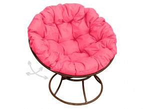 Кресло Папасан пружинка без ротанга розовая подушка в Ревде - revda.magazinmebel.ru | фото - изображение 1