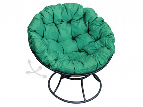 Кресло Папасан пружинка без ротанга зелёная подушка в Ревде - revda.magazinmebel.ru | фото - изображение 1