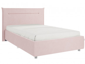 Кровать Альба 1200 велюр нежно-розовый в Ревде - revda.magazinmebel.ru | фото