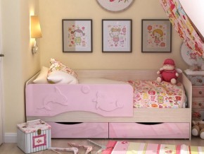 Кровать детская Алиса КР 812 розовая 1600 в Ревде - revda.magazinmebel.ru | фото
