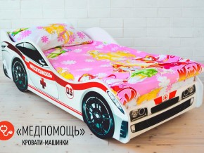 Кровать детская машина Медпомощь в Ревде - revda.magazinmebel.ru | фото