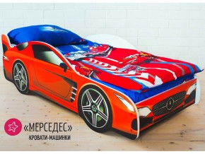 Кровать детская машинка Мерседес в Ревде - revda.magazinmebel.ru | фото