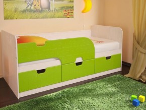 Кровать детская Минима лайм в Ревде - revda.magazinmebel.ru | фото