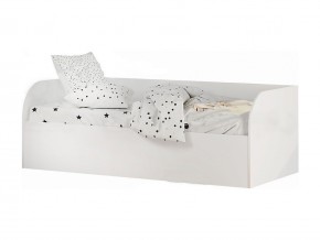 Кровать детская Трио с подъёмным механизмом КРП-01 белый в Ревде - revda.magazinmebel.ru | фото
