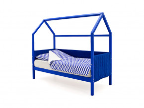 Кровать-домик мягкий Svogen синий в Ревде - revda.magazinmebel.ru | фото - изображение 1