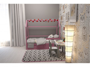 Кровать-домик Svogen с ящиками и бортиком лаванда в Ревде - revda.magazinmebel.ru | фото - изображение 4