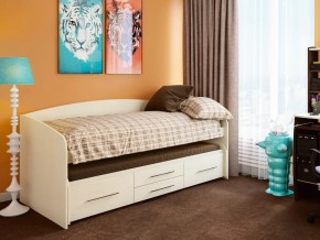 Кровать двухъярусная Адель 5 вудлайн кремовый в Ревде - revda.magazinmebel.ru | фото