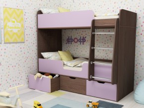 Кровать двухъярусная Малыш двойняшка бодега-ирис в Ревде - revda.magazinmebel.ru | фото
