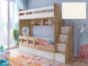 Кровать двухъярусная Юниор 1 с фасадом для рисования феритейл в Ревде - revda.magazinmebel.ru | фото