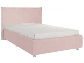 Кровать Квест 1200 велюр нежно-розовый в Ревде - revda.magazinmebel.ru | фото
