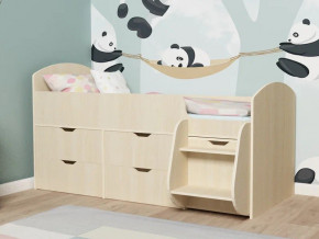 Кровать Малыш-7 Дуб в Ревде - revda.magazinmebel.ru | фото