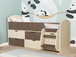 Кровать Малыш-7 Дуб-Бодега в Ревде - revda.magazinmebel.ru | фото - изображение 1