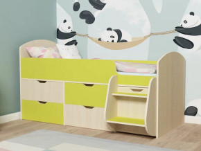 Кровать Малыш-7 Дуб-лайм в Ревде - revda.magazinmebel.ru | фото