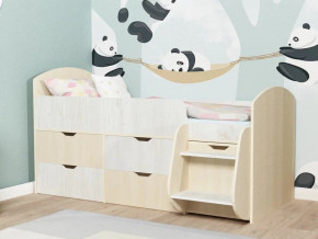 Кровать Малыш-7 Дуб-Винтерберг в Ревде - revda.magazinmebel.ru | фото - изображение 1