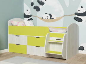 Кровать Малыш-7 Винтербер-Лайм в Ревде - revda.magazinmebel.ru | фото - изображение 1