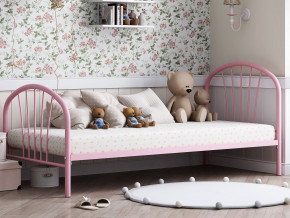 Кровать металлическая Эвора Розовый в Ревде - revda.magazinmebel.ru | фото - изображение 1
