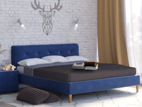 Кровать Пайли 1600 синий в Ревде - revda.magazinmebel.ru | фото - изображение 2