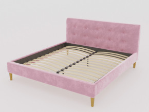 Кровать Пайли 1800 розовый в Ревде - revda.magazinmebel.ru | фото - изображение 1