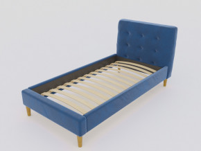 Кровать Пайли 900 синий в Ревде - revda.magazinmebel.ru | фото - изображение 1