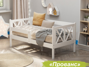Кровать софа Аист-3 Прованс белый 1400х700 мм в Ревде - revda.magazinmebel.ru | фото