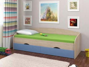 Кровать Соня 2 сонома-голубой в Ревде - revda.magazinmebel.ru | фото - изображение 1