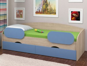 Кровать Соня 2 сонома-голубой в Ревде - revda.magazinmebel.ru | фото - изображение 2