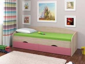 Кровать Соня 2 сонома-розовый в Ревде - revda.magazinmebel.ru | фото