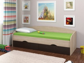 Кровать Соня 2 сонома-венге в Ревде - revda.magazinmebel.ru | фото