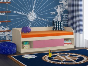 Кровать Соня 4 дуб молочный-розовый в Ревде - revda.magazinmebel.ru | фото