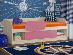 Кровать Соня 4 дуб молочный-розовый в Ревде - revda.magazinmebel.ru | фото - изображение 3