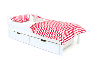 Кровать Svogen classic с ящиками белый в Ревде - revda.magazinmebel.ru | фото - изображение 1