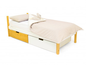 Кровать Svogen classic с ящиками дерево-белый в Ревде - revda.magazinmebel.ru | фото