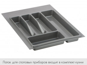Кухонный гарнитур 1600 Лиственница охотская, белый бланш в Ревде - revda.magazinmebel.ru | фото - изображение 2