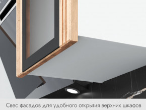 Кухонный гарнитур 1600 Лиственница охотская, белый бланш в Ревде - revda.magazinmebel.ru | фото - изображение 3
