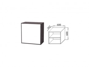 Шкаф навесной К06 Куб в Ревде - revda.magazinmebel.ru | фото - изображение 1