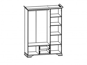 Шкаф S320-SZF5D2S Кентаки каштан в Ревде - revda.magazinmebel.ru | фото - изображение 2